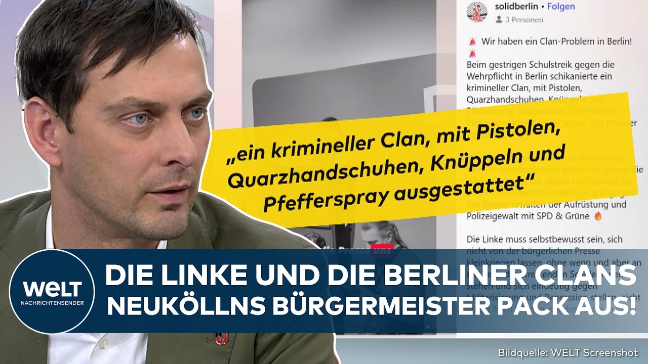 BERLIN: Die Linke und die Clans! Bürgermeister von Neukölln packt aus!