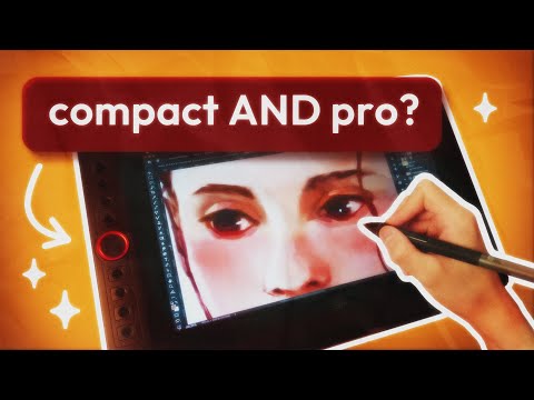 XPPen Upgraded Artist13.3 Pro V2 Drawing Tablet with Screen, 16384 Pen Pressure X3 Pro Stylus Pen Display, 99% sRGB Full-Laminated AG Screen Graphic Tablet with Stand, Red Dial, 8 Shortcut Keys 13.3" video review thumbnail