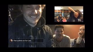 Our Last Night reacts to their old music!