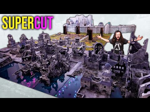 I Made a Gigantic LOTR Fantasy Diorama! [OSGILIATH SUPERCUT]