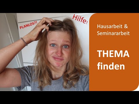 So findest du dein Hausarbeitsthema! // 6 Tipps // Seminararbeit & Hausarbeit schreiben // Unikram