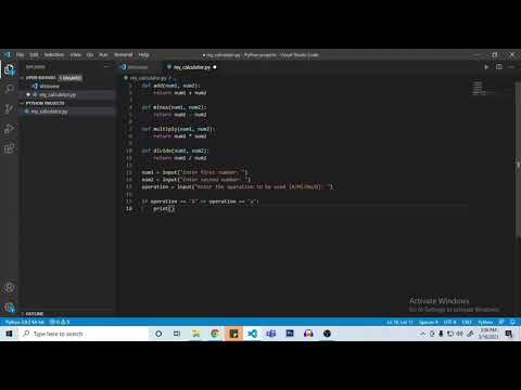 Ict Project Tutorial Creating A Simple Calculator With Python