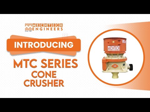 Mechtech cone crusher, capacity: 5 tph to 1500 tph