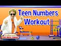 Teen Numbers Workout Jack Hartmann