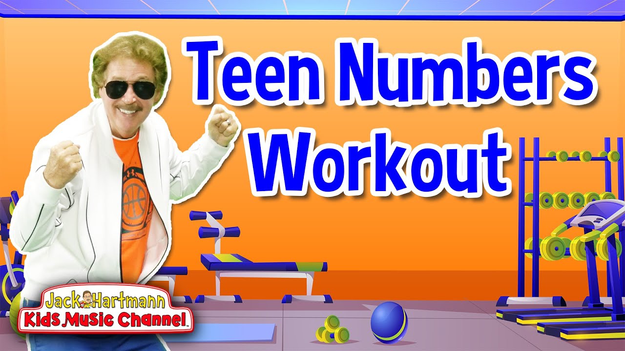 Teen Numbers Workout! | Jack Hartmann