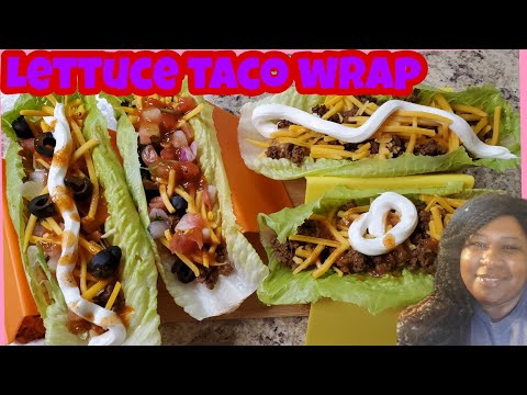 Lettuce Taco Wrap