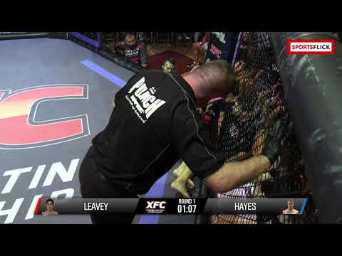 XFC 46   Nick Hayes vs Ryan Leavey