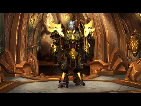 Lightforged Draenei Unlock Scenario And New Allied Race Death Knight Intro BFA 8.3