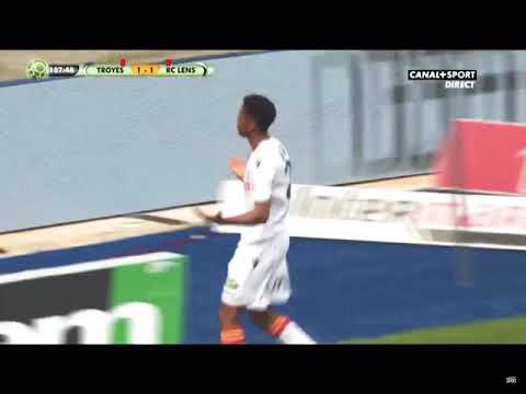 Simon Banza quitte le RC Lens ! Son but mythique face à Troyes !