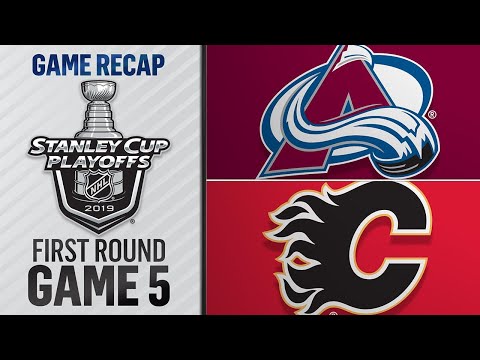 Avalanche win Game 5 to eliminate Flames