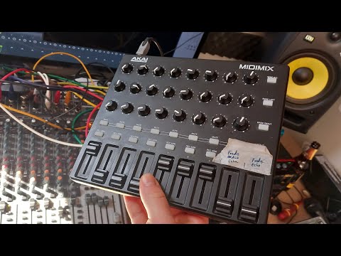 FL STUDIO - DUB With MIDIMIX ( how to block fader/ knobs)