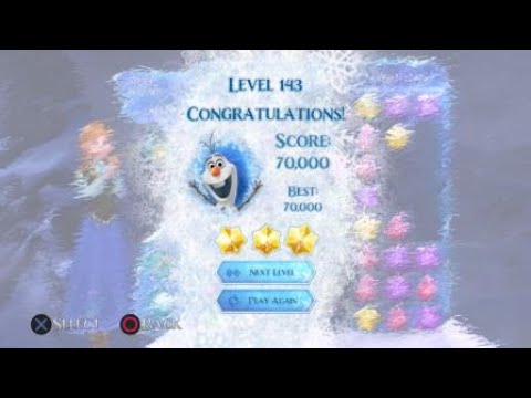 Frozen Free Fall: Snowball Fight (PS4) level 142-143