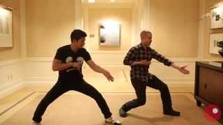 Iko Uwais and Gareth Evans teach 'The Raid 2' fight choreography