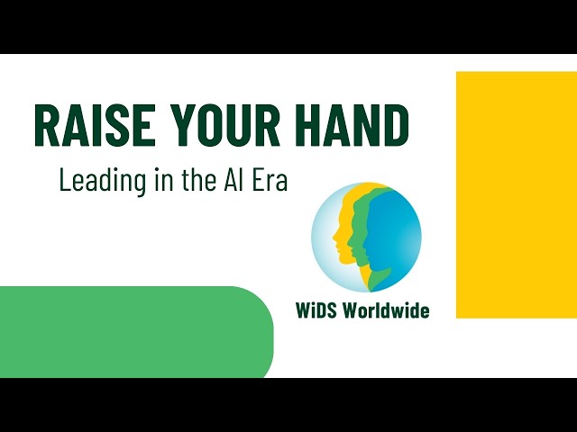 Thumbnail photo for Raise Your Hand: Leading in the AI Era