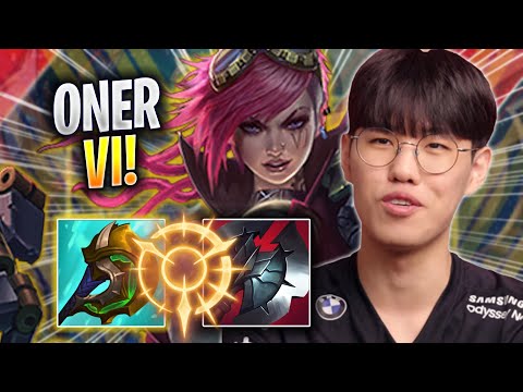 ONER IS A MONSTER WITH VI! - T1 Oner Plays Vi JUNGLE vs Nocturne! | Season 2023