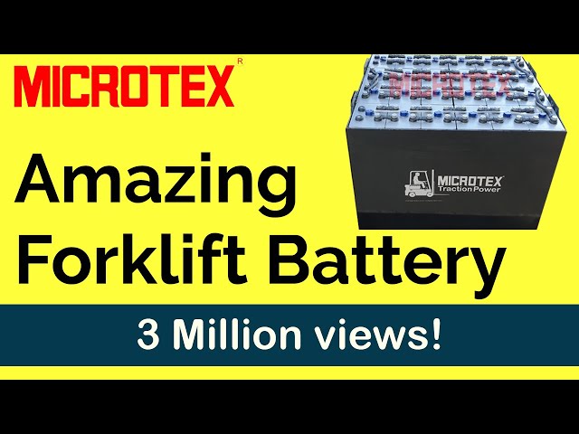 Traction Batteries - MICROTEX Traction Battery Manufacturer from Chennai