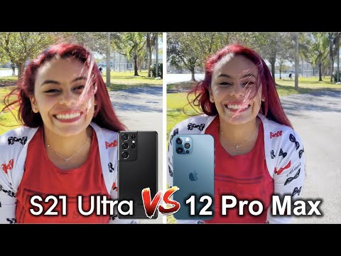Samsung Galaxy S21 Ultra vs iPhone 12 Pro Max Camera Test