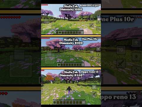 Dimensity battle ( minecraft pe vibrant visuals testing) #minecraft #shaders #shorts #viral #mcpe