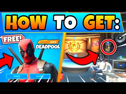 Fortnite DEADPOOL: HOW TO GET DEADPOOL FREE BONUS SKIN! - Season 2 Battle Pass in Battle Royale!