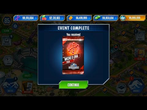 Segnosuchus, Pachygalosaurus, Cerazinosaurus, Gorgosuchus, Metriaphodon - Jurassic World The Game