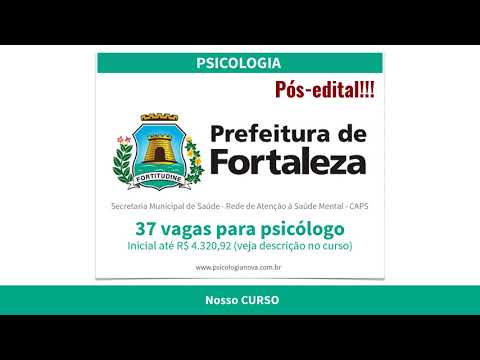 Análise do EDITAL - Prefeitura de Fortaleza