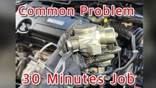 Honda Accord Direct Injection Fuel Pump Replacement - Code P0087 - Easy 30 Minutes Job