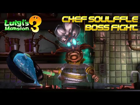 Luigi's Mansion 3 - Boss Ghost - 2F - Chef Soulfflé (4th Boss)