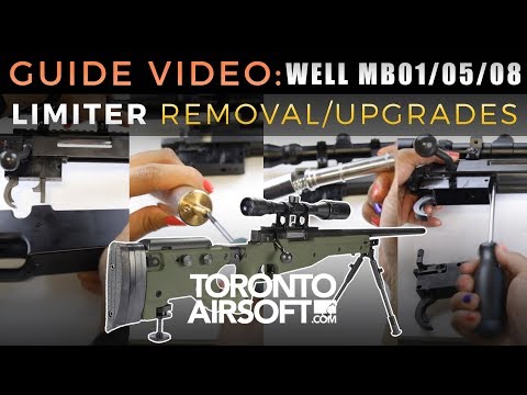 WELL MB01/MB05/MB08 Limiter removal and Upgrades Airsoft 101 Guide - TorontoAirsoft.com