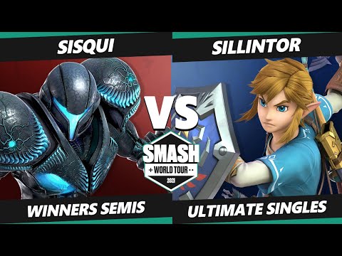 SWT Europe Online Winners Semis - sisqui (Dark Samus) Vs. Sillintor (Link) SSBU Ultimate Tournament