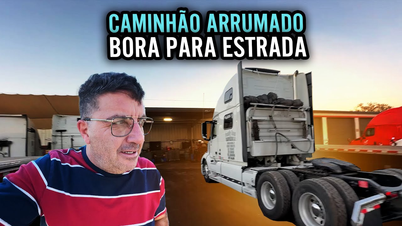 TUDO PRONTO , BORA PARA A ESTRADA !