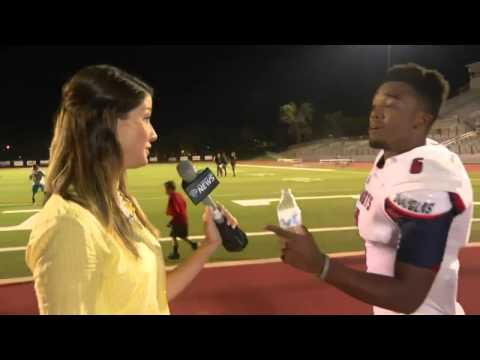 Apollos Hester - High School Football Player [Post-Game Interview] *Inspirational BUT FUNNY*
