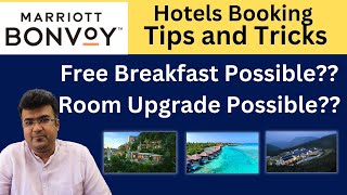 Marriott Hotel Booking with Credit Card Points and HOW TO GET FREE BREAKFAST??