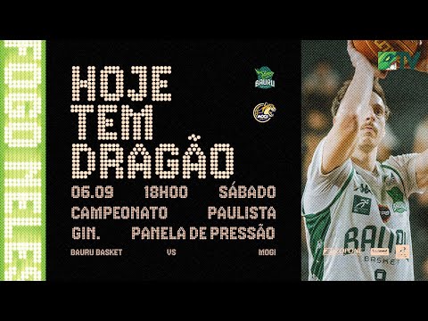 AO VIVO COM IMAGENS | BAURU BASKET X MOGI BASQUETE - CAMPEONATO PAULISTA 2025