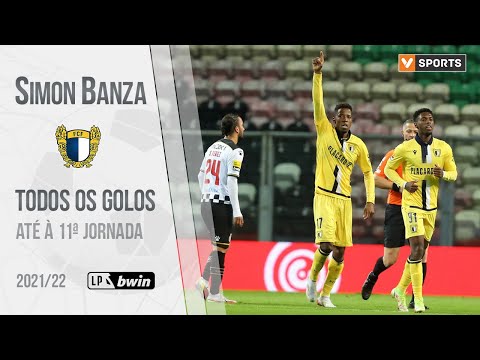 Simon Banza (Famalicão): Goals until matchday 11 (Liga 2021/2022)