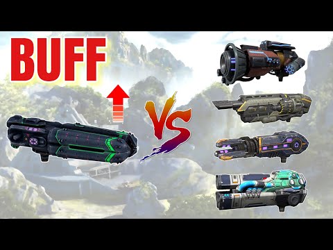 [WR] INSANE DPS GLORY (BUFF) VS Devastator / Hammer / Puncher / Glacier - War Robots Test Server