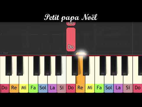 Piano pour enfants - Petit Papa Noël