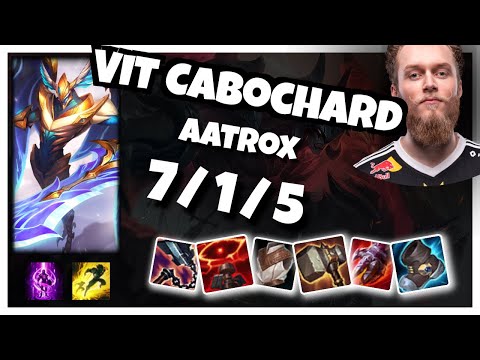 Aatrox vs Gragas VIT Cabochard TOP (7/1/5) - v11.3