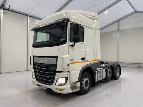 MX65 FHZ -  DAF XF106 460 6x2 Midlift Tractor Unit | Law Truck Centre UK