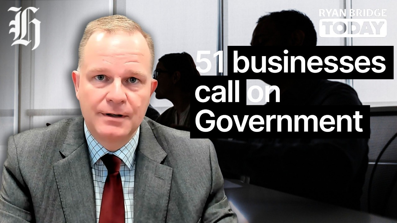 'This sends the wrong signal to the world': 51 businesses call on Government | Ryan Bridge TODAY