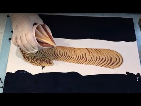 AMAZING EFFECTS FROM THIS MULTI SPLIT CUP TRAVELING RING POUR~FIGURE 8~ AUSSIE SLIDES~METALLIC MAGIC