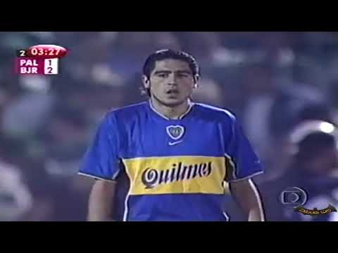 Riquelme's Best Game for Boca Juniors ★Riquelme vs. Palmeiras - Libertadores Semifinal 2001★