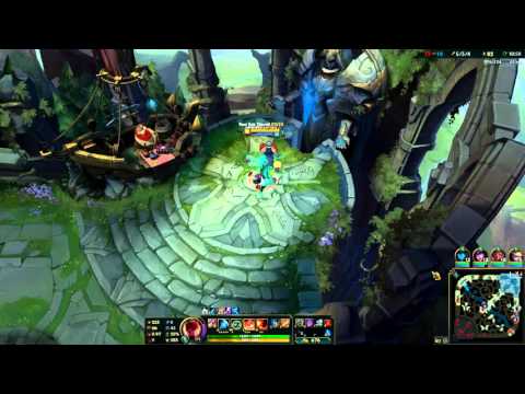 League of Legends: Top kalista TP play - Lee Sin