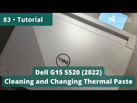 Speed Up Your Dell G15 5520 2022  Prevent Overheating With Dust Cleaning & New Thermal Paste