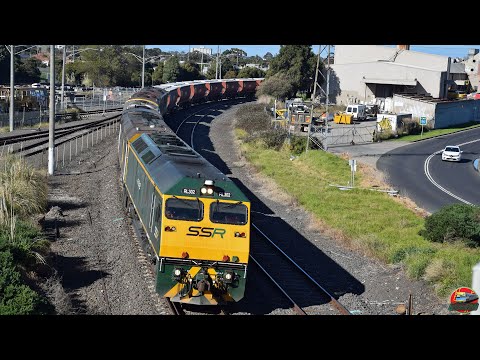 SSR's RL Class Locomotives Lead Grain | SSR's Emerald Grain - Mar to Jul 2018
