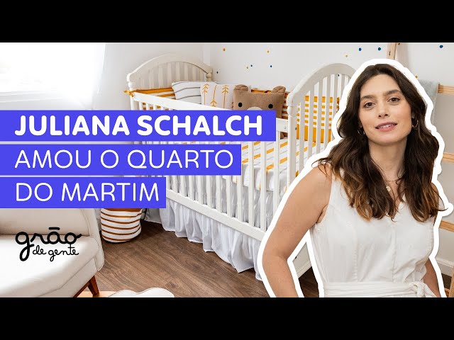 ATRIZ JULIANA SCHALCH APOSTA EM TENDÊNCIA MODERNA PARA QUARTO DO FILHO