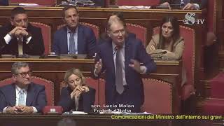 MALAN: “VIOLENZA IN PIAZZA, OPPOSIZIONI BLOCCANO RISOLUZIONE UNITARIA”