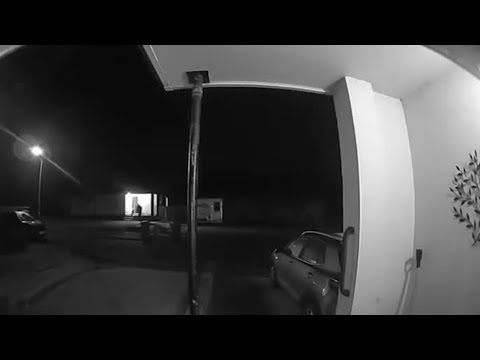 ASBO neighbour's campaign of terror caught on doorbell cam | SWNS