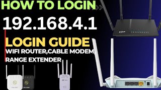 Download lagu 192.168.4.1 Default Login Router from Mobile, Laptop or Desktop mp3