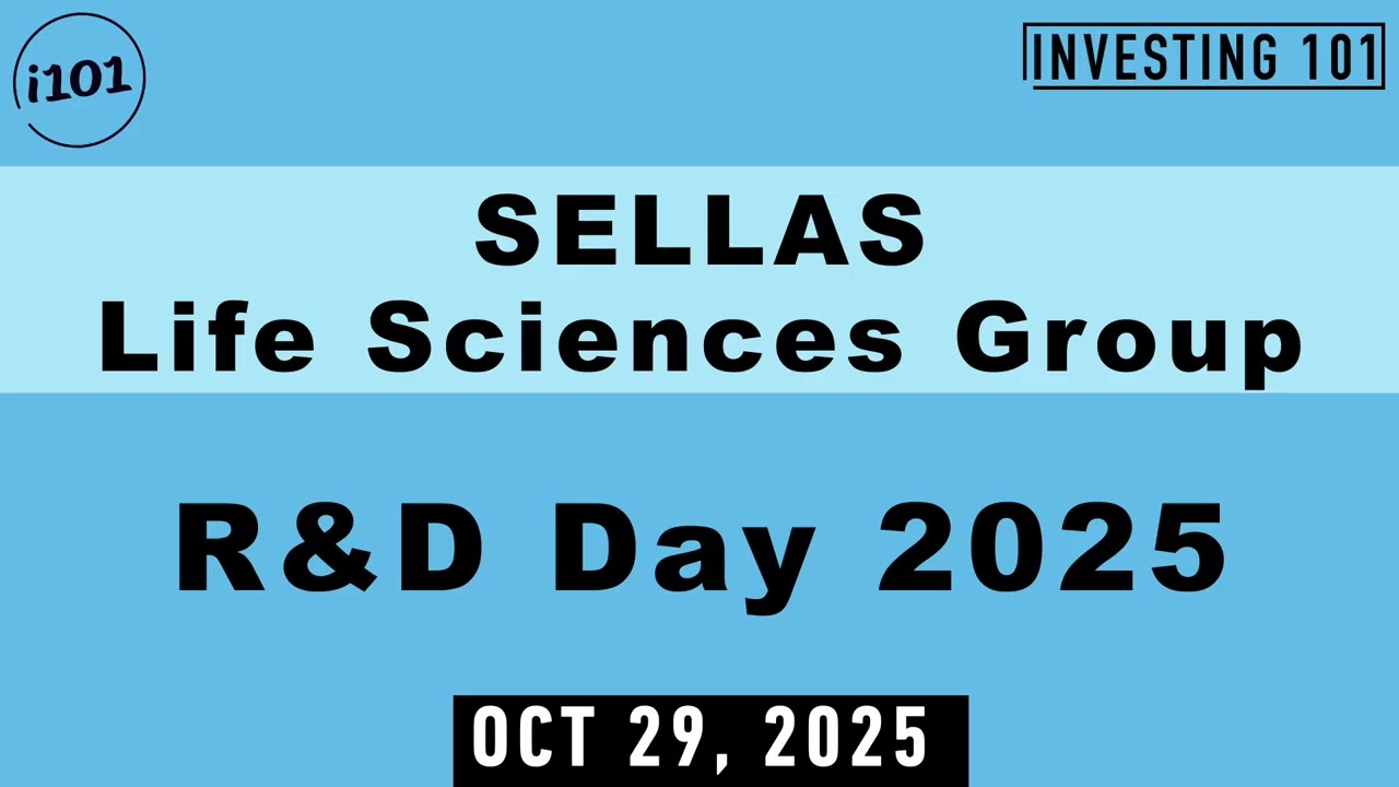 SELLAS Life Sciences Group R&D Day 2025 | Oct 29, 2025