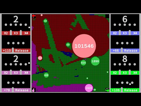 Higher numbers have stronger power - Multiply or Release